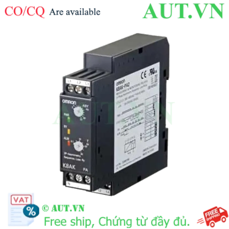 Ảnh của Rơ le bảo vệ pha Omron K8AK-PA2 chính hãng - AUT VN
