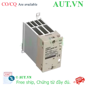Ảnh của Relay Bán Dẫn Omron G3PA-240B-VD DC5-24 | 3 Pha, 40A, Tản Nhiệt Tích Hợp