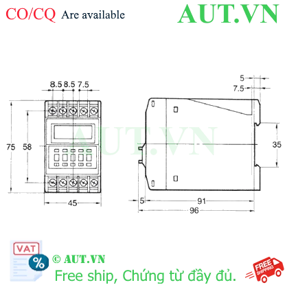 Ảnh của Timer Omron H3CA-FA