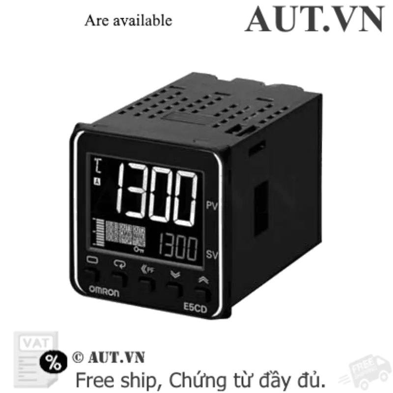 Ảnh của Bộ Điều Khiển Nhiệt Độ Omron E5CD-QX2DBM-802 | PID Chính Xác, Ngõ Ra SSR, RS-485