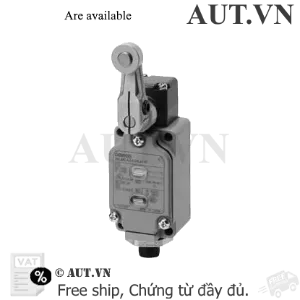 Ảnh của Công tắc hành trình Omron WLMCA2-LDK43-N Chính hãng - Cần gạt con lăn, IP67