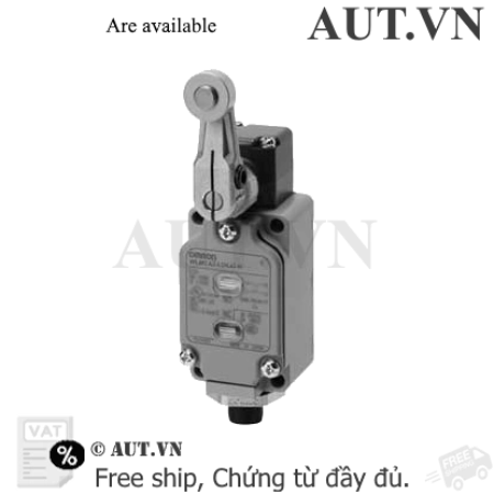Ảnh của Công tắc hành trình Omron WLMCA2-LDK43-N Chính hãng - Cần gạt con lăn, IP67