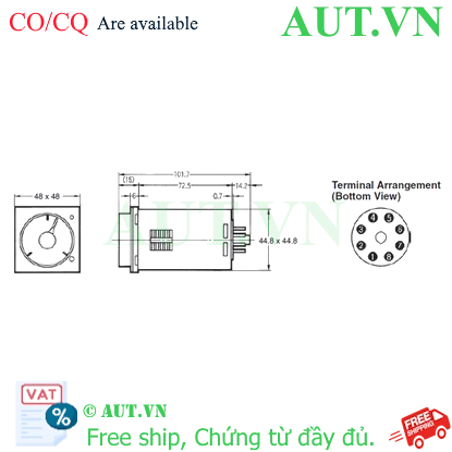 Ảnh của Đồng hồ nhiệt Omron E5C2-R20K AC100-240 0-400