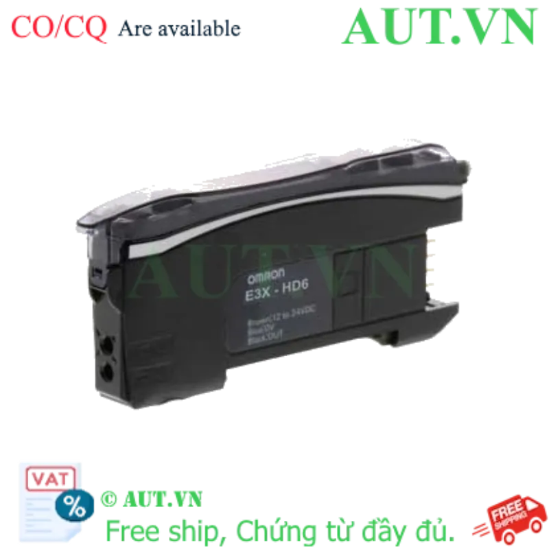 Ảnh của Cảm biến sợi quang Omron E3X-HD6 - Bộ khuếch đại NPN, Siêu tốc, 12-24VDC