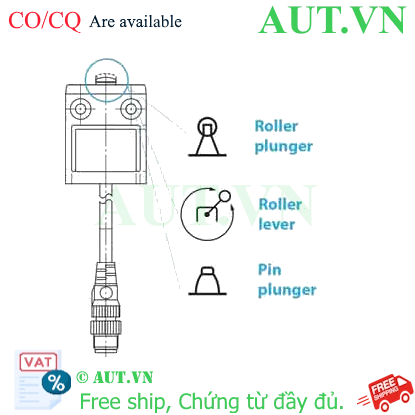 Ảnh của Công tắc hành trình Limit Switch Omron D4C-3024-M1J 0.3M