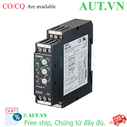 Ảnh của CB chống giật Omron K8AK-VW3 24VAC/DC