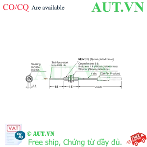 Ảnh của Cảm biến sợi quang Omron E32-T21-S1 2M