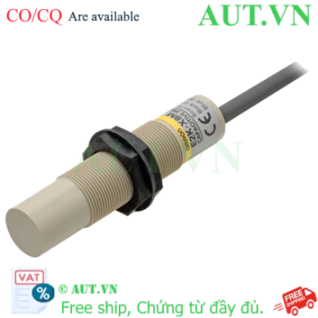 Ảnh của Cảm biến tiệm cận điện dung Omron E2K-X8MY2 2M (M18, 8mm, AC)