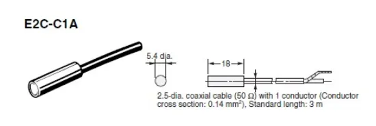 Ảnh của Cảm biến tiệm cận Omron E2C-C1A 5M