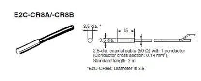 Ảnh của Cảm biến tiệm cận Omron E2C-CR8B 5M