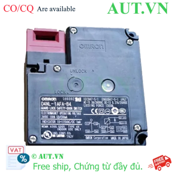 Ảnh của Khóa cửa an toàn Omron D4NL-1AFA-B4