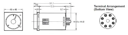 Ảnh của Đồng hồ nhiệt Omron E5C2-R20J AC100-240 0-400