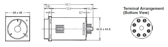 Ảnh của Đồng hồ nhiệt Omron E5C2-R20K AC100-240 0-1000