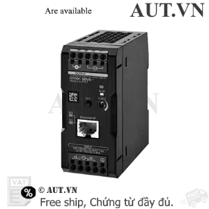 Ảnh của Bộ Nguồn Omron S8VK-X06024-EIP 60W 24VDC | Giám Sát Ethernet/IP, Chịu Nhiệt -40°C, Lắp DIN Rail