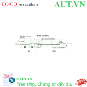 Ảnh của Cảm biến sợi quang Omron E32-T33 1M