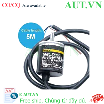 Ảnh của Cảm biến Encoder Omron E6A2-CW5C 100P/R 5M