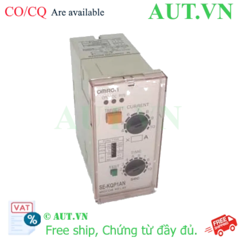 Ảnh của Rơ le bảo vệ pha Omron SE-KQP1AN: Chống Mất Pha, Đảo Pha & Quá Dòng