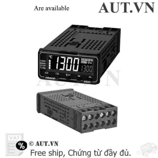 Ảnh của Bộ Điều Khiển Nhiệt Độ Omron E5GC-RX1D6M-615 | PID Chính Xác, Nguồn 24V, Truyền Thông RS-485