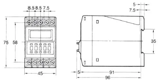 Ảnh của Timer Omron H3CA-FA