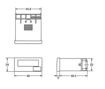 Ảnh của Bộ đếm Omron H7ER-N-B