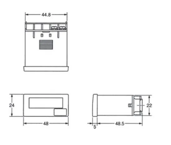 Ảnh của Bộ đếm Omron H7ER-N-B