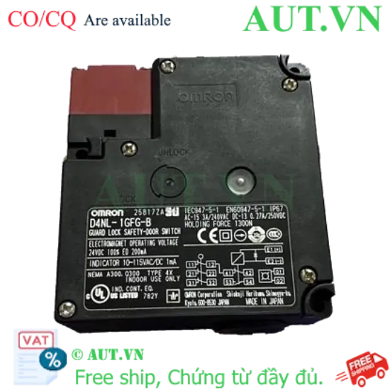 Ảnh của Khóa cửa an toàn Omron D4NL-1GFG-B