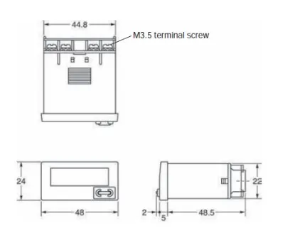 Ảnh của Bộ đếm Omron H7ET-N-B