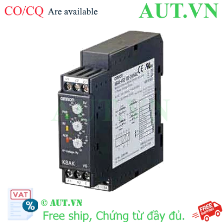 Ảnh của Rơ le bảo vệ điện áp Omron K8AK-VS2 24VAC/DC | Chống Quá Áp & Thấp Áp | AUT VN