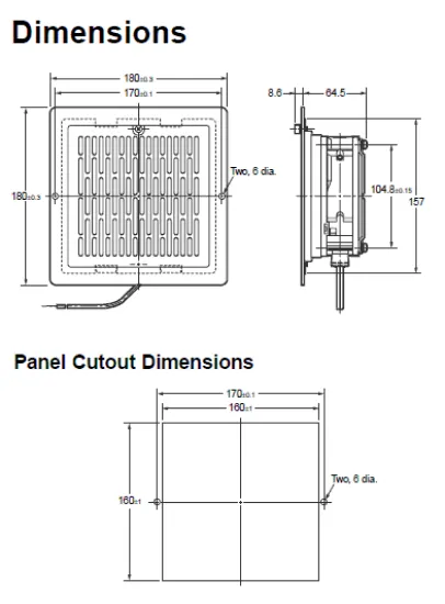 Ảnh của Quạt thông gió Omron R87B-FA1A15HPFR