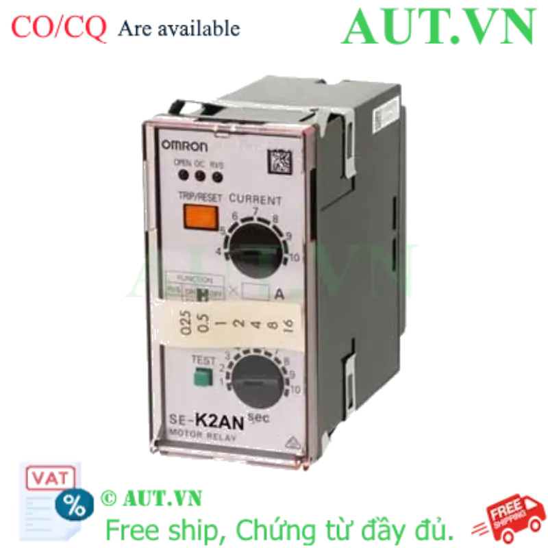 Ảnh của Rơ Le Bảo Vệ Pha Omron SE-K2AN - Chống Mất Pha, Đảo Pha & Quá Dòng 3 Pha