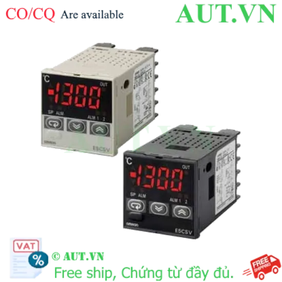 Ảnh của Đồng hồ nhiệt Omron E5CSV-Q1TD-F | Nguồn 24V, Ngõ ra SSR, PID Chính Xác