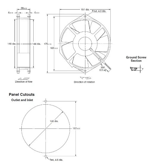 Ảnh của Quạt thông gió Omron R87T-A4A05H
