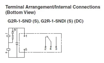 Ảnh của Rơ le trung gian Omron G2R-1-SNDI DC24 (S)
