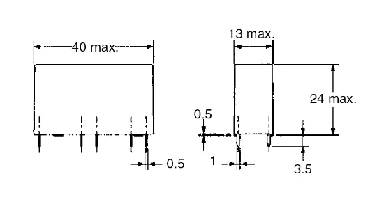 Ảnh của Relay an toàn Omron G7SA-3A1B DC110