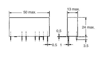 Ảnh của Relay an toàn Omron G7SA-3A3B DC110