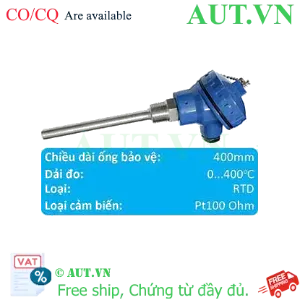 Ảnh của Cảm biến nhiệt độ Omron E52MY-PT40C | Pt100 Chính Xác, SUS316 Chống Ăn Mòn, 0-400°C
