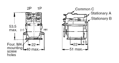 Ảnh của Rơ le trung gian Omron MM2 DC24