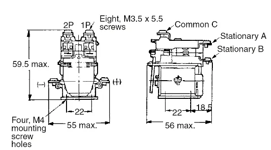 Ảnh của Rơ le trung gian Omron MM2B AC6