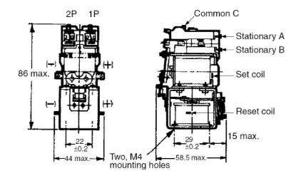 Ảnh của Rơ le trung gian Omron MM2K AC100/(110)