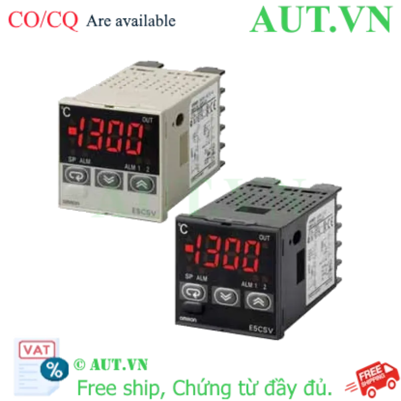 Ảnh của Đồng Hồ Nhiệt Omron E5CSV-R2T-F | Điều Khiển PID Chính Xác, Ngõ Ra Relay, Chuẩn 48x48mm - AUT VN