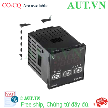 Ảnh của Đồng hồ nhiệt Omron E5CSV-R1T-500: Điều khiển PID, Đầu vào Đa năng, Chuẩn DIN 48x48