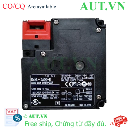 Ảnh của Khóa cửa an toàn Omron D4NL-2ADG-B