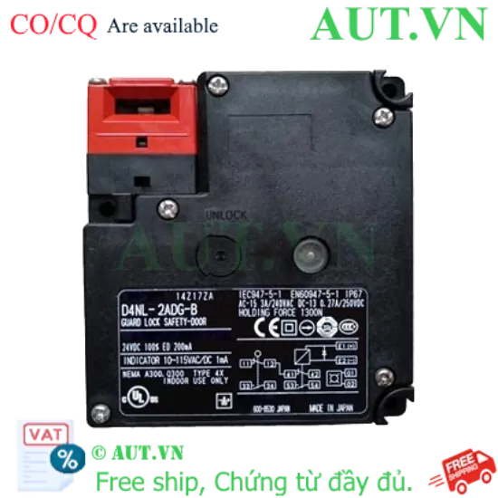 Ảnh của Khóa cửa an toàn Omron D4NL-2ADG-B