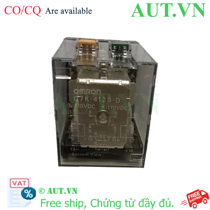 Ảnh của Rơ le trung gian Omron G7K-412S-D DC110