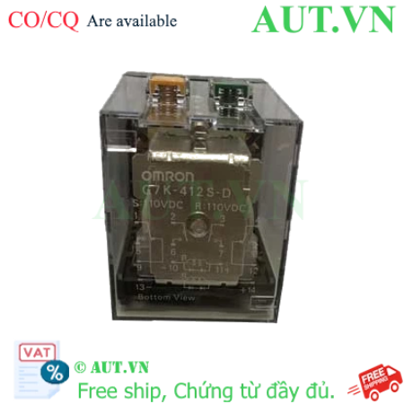Ảnh của Rơ le trung gian Omron G7K-412S-D DC110