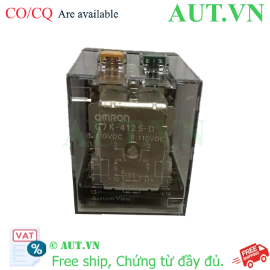 Ảnh của Rơ le trung gian Omron G7K-412S-D DC110