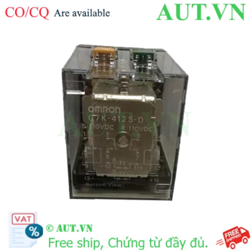 Ảnh của Rơ le trung gian Omron G7K-412S-D DC110