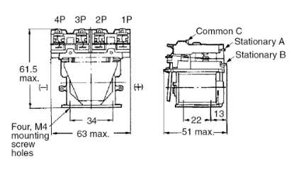 Ảnh của Rơ le trung gian Omron MM4 AC200/(220)