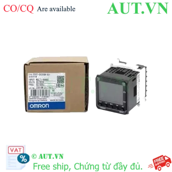 Ảnh của Bộ điều khiển nhiệt độ Omron E5CC-QX2DSM-801 | 24VAC/VDC, Ngõ ra SSR, Điều khiển PID Chính Xác