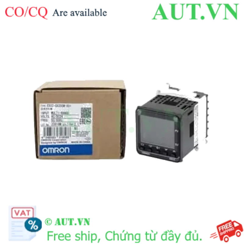 Ảnh của Bộ Điều Khiển Nhiệt Độ Omron E5CC-QX2DSM-801 | PID Chính Xác, Ngõ Ra SSR, Nguồn 24V - AUT VN